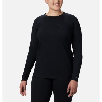 Columbia Midweight Stretch Long Sleeve Plus Size, Sudaderas Negros Para Mujer | 980435-AUE